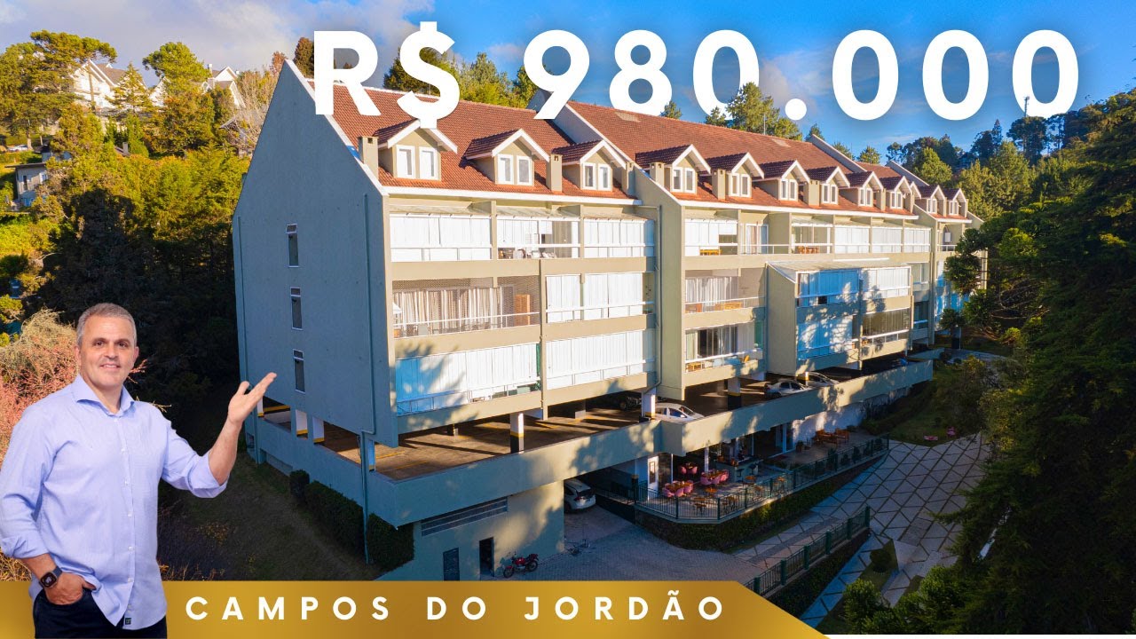 Oportunidade única em Campos do Jordão! Veja esse apê mobiliado agora!
