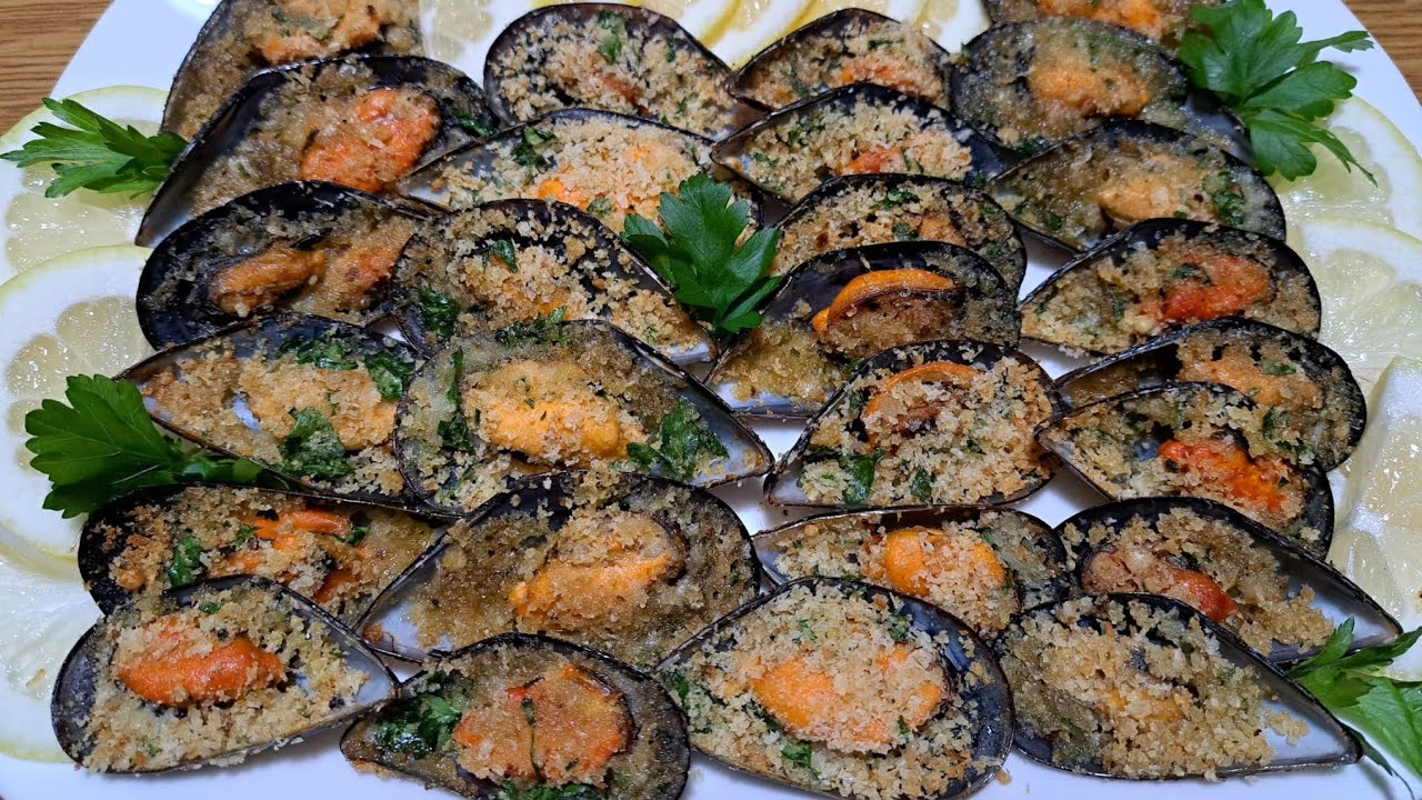 Cozze gratinate al forno...sapori di Sicilia*/