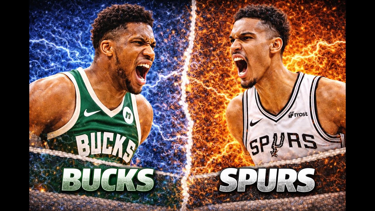 Milwaukee Bucks vs San Antonio Spurs 01 / 15  / 2026