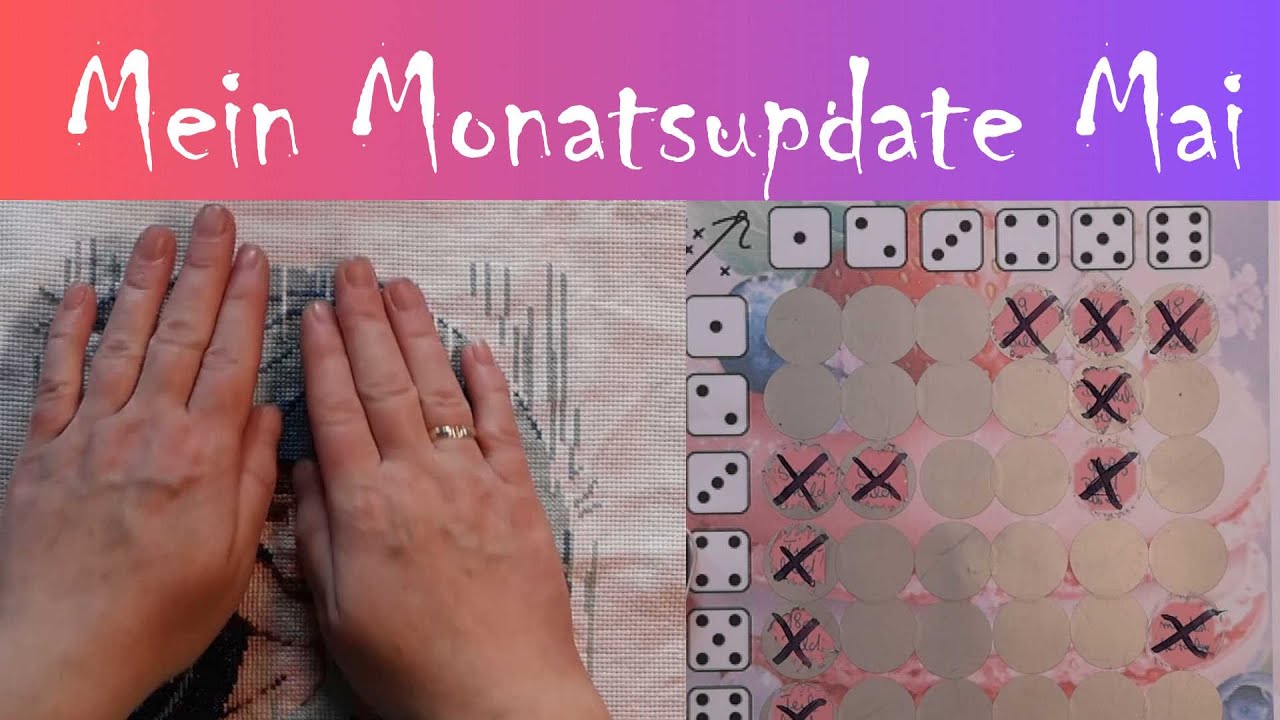 Monatsupdate Sticken Mai