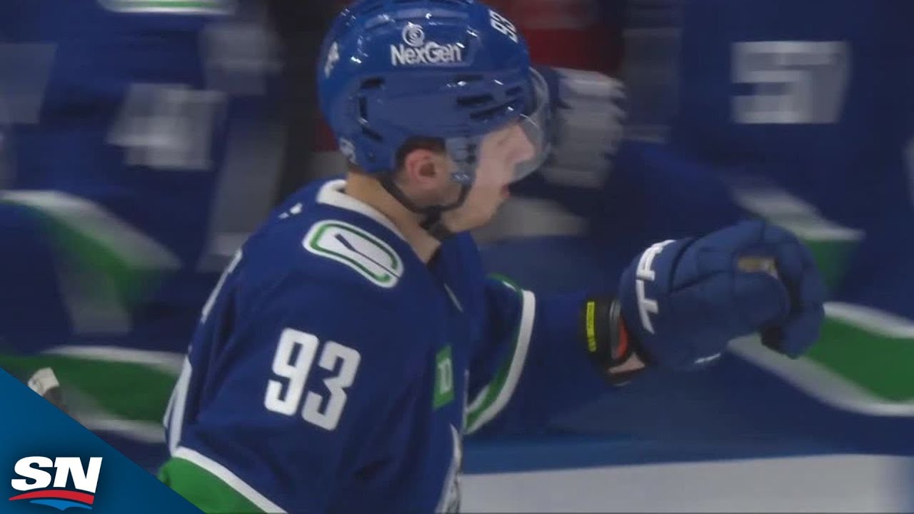 Marco Rossi Scores First Goal As Canuck In Home Debut