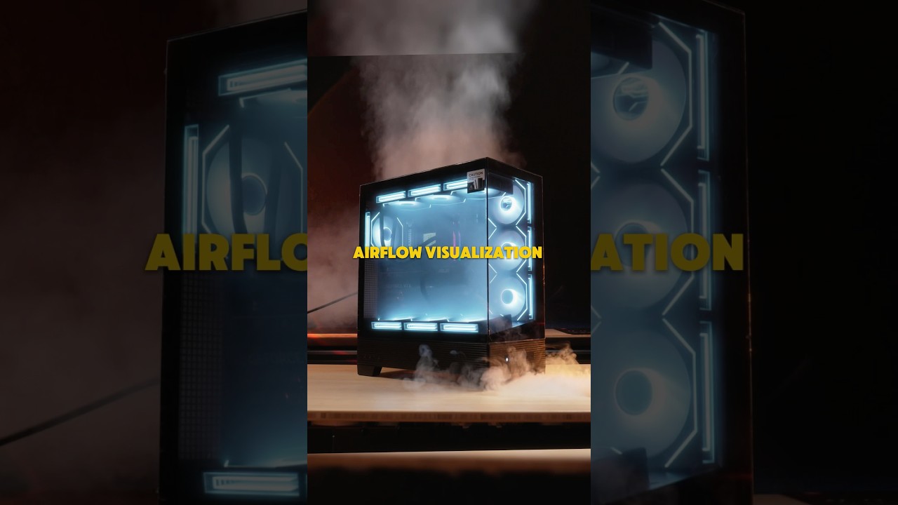 ASUS A31 Chassis Airflow Visualization 💨