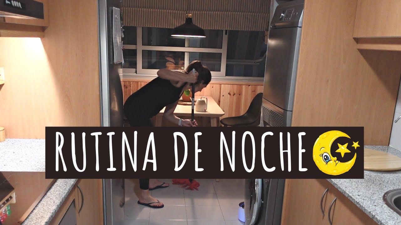 Rutina de limpieza de noche
