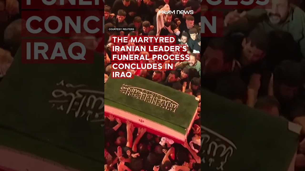 Khamenei&rsquo;s Coffin Arrives in Karbala for Final Iraq Funeral Procession