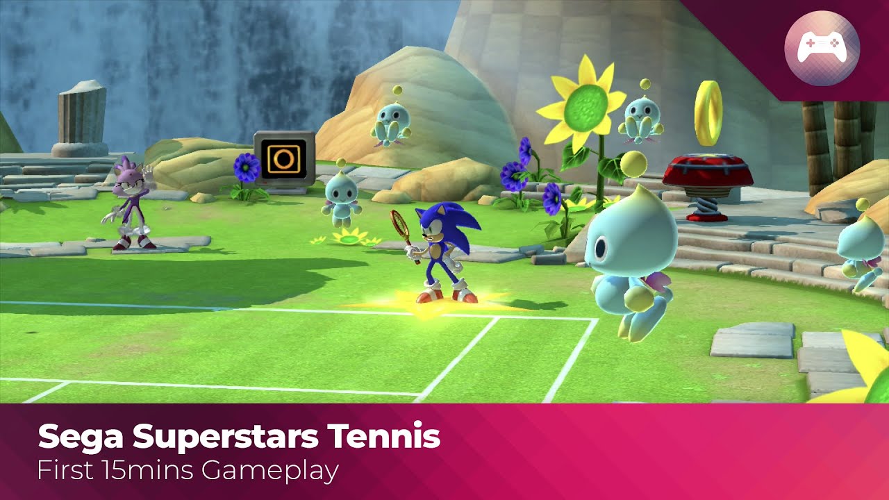 Sega Superstars Tennis - First 15mins Gameplay [Xbox 360]