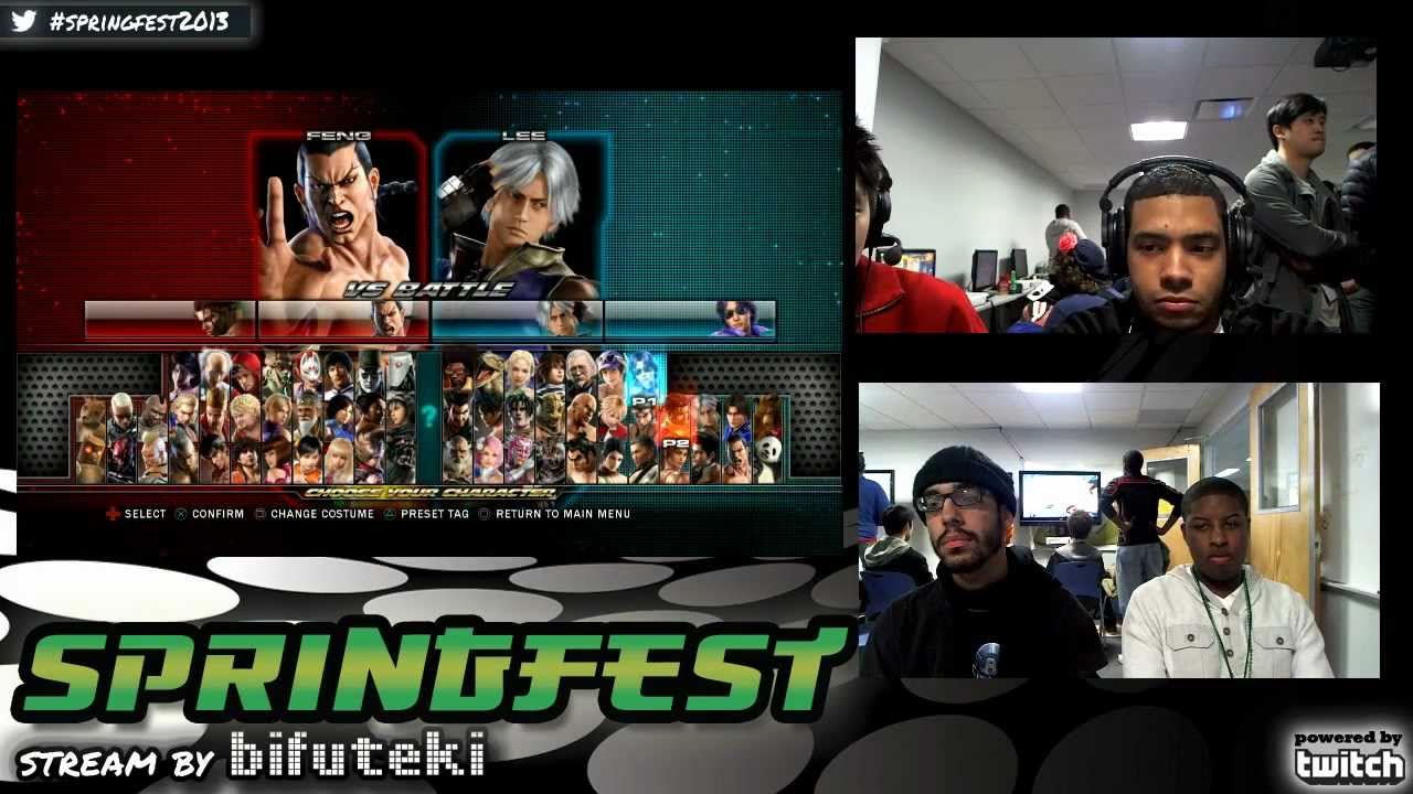 Springfest 2013: Tekken Tag Tournament 2: Fighting GM vs LOC
