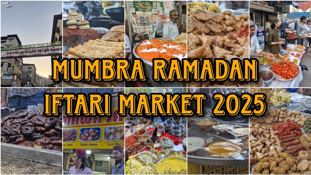 Mumbra Ramadan Iftari | Market 2025 Ramadan Special Street Food | Girish Mahale 