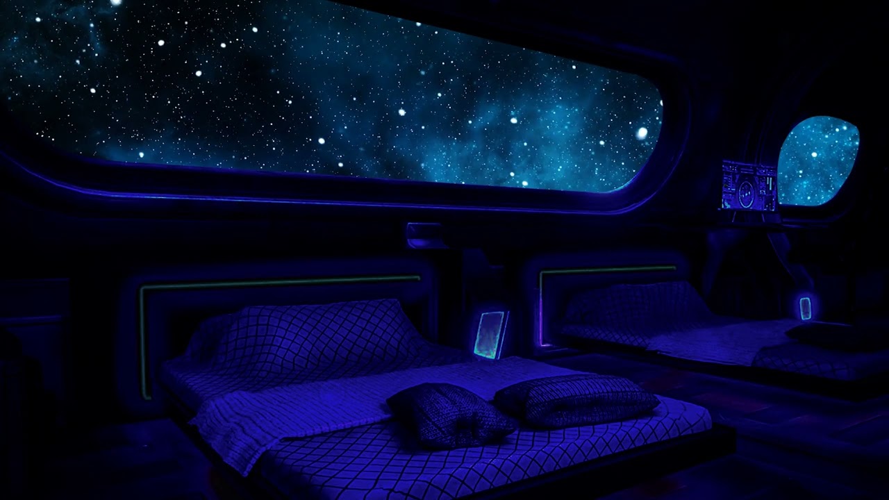 Bedroom Spaceship - Deep Sleep, Brown Noise - Good Night