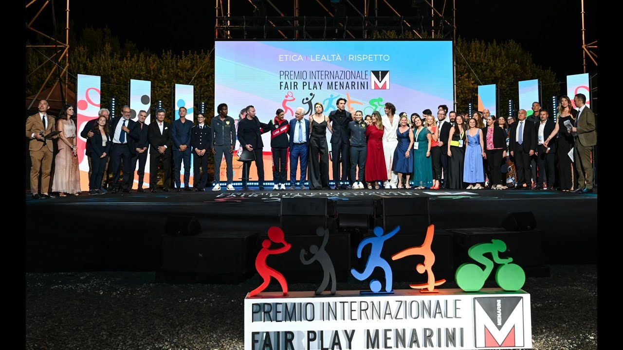 29° Premio Internazionale Fair Play Menarini - Cerimonia di premiazione