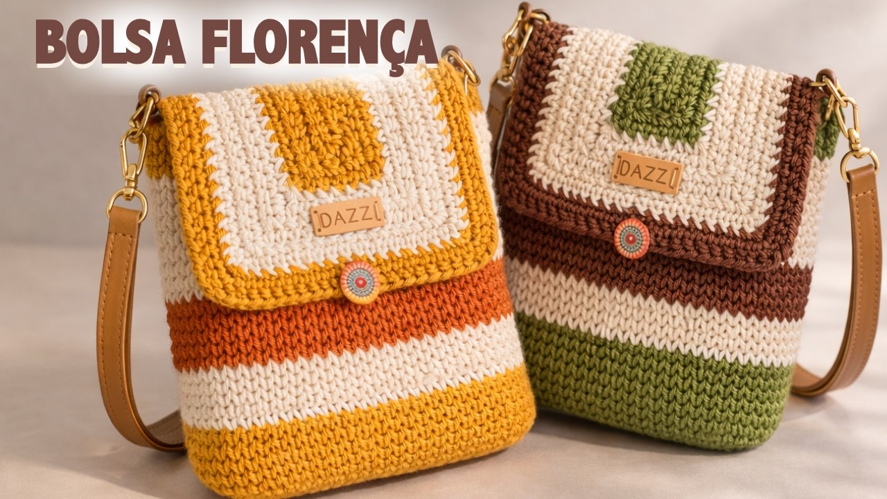 Easy Crochet Flap Bag – Everyday Bag | Florence Bag