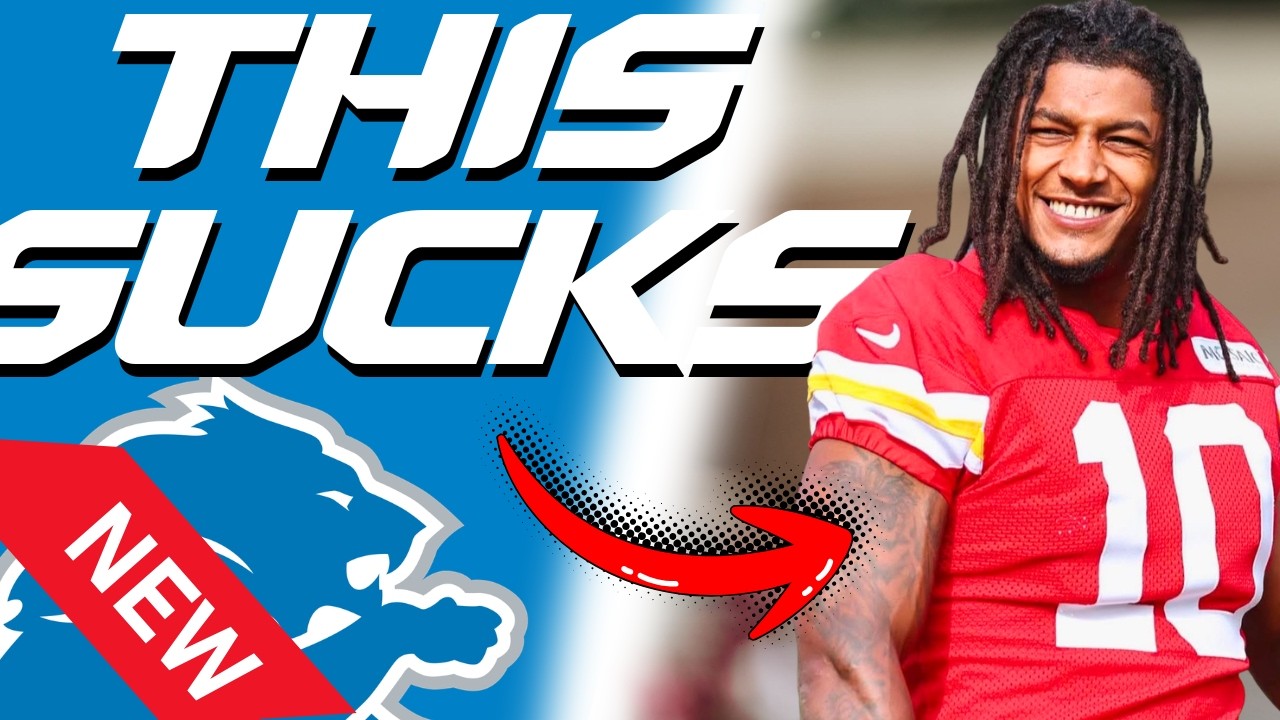 У команды Detroit Lions только что появились ХОРОШИЕ и ПЛОХИЕ новости...