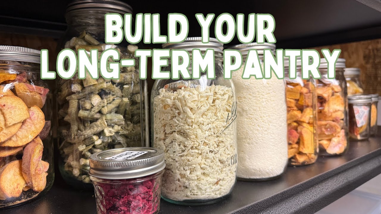 Food Storage Long-Term Prepper Pantry