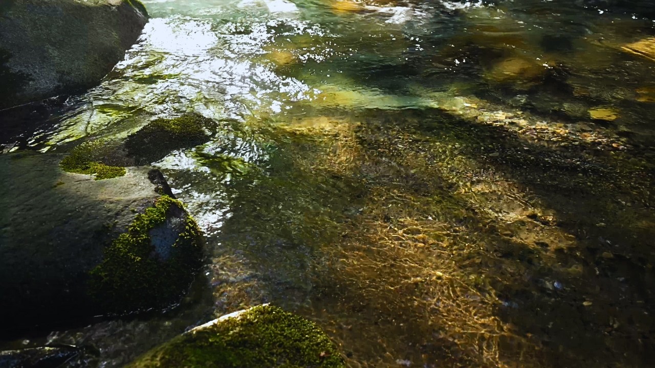 10 Hours Crystal Clear Water - NO MUSIC - Pure Nature Sounds