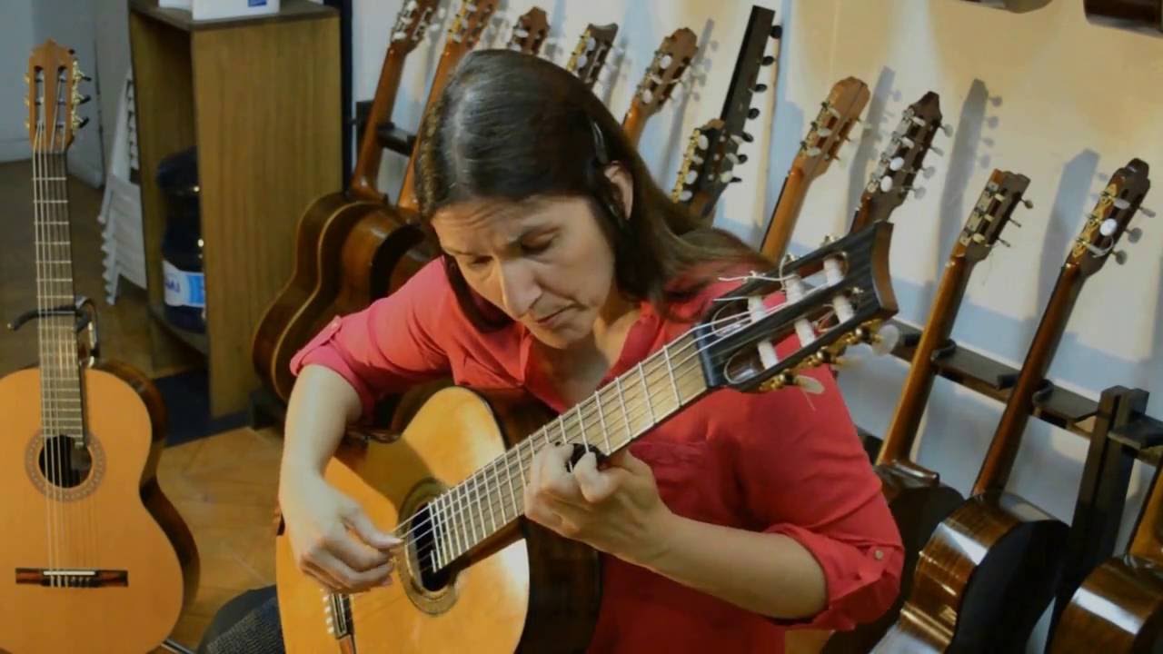Agustin Barrios Oracion de la tarde Silvana Saldaña