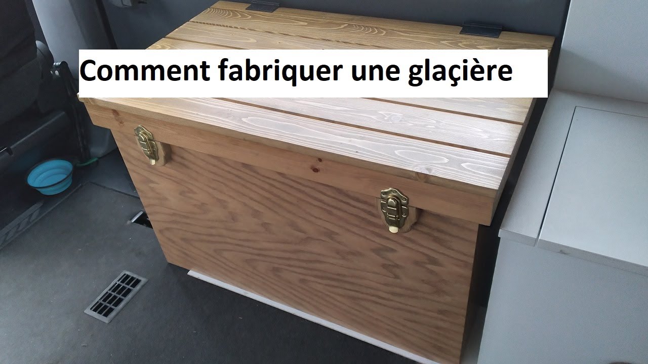 Comment fabriquer une glacière