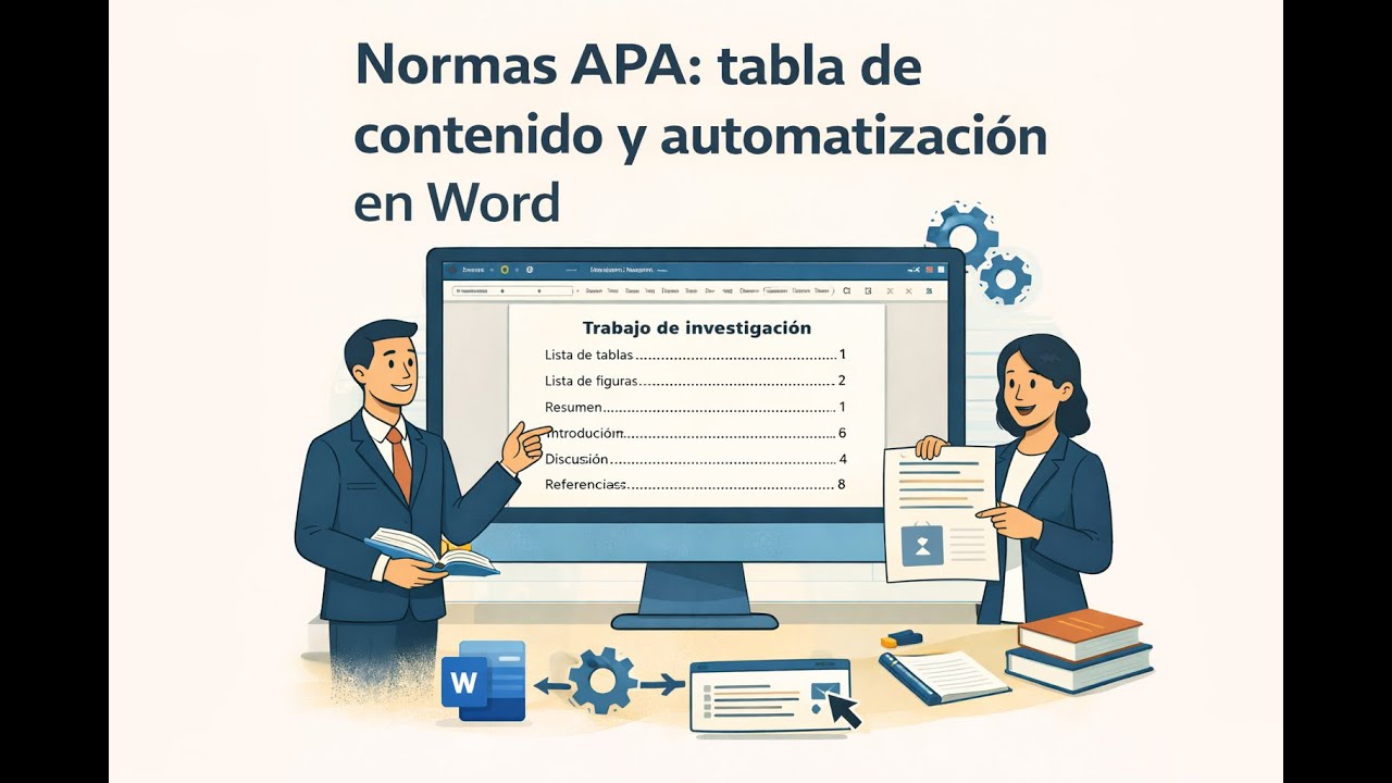 Normas APA   Tabla de contenido y automatización en word