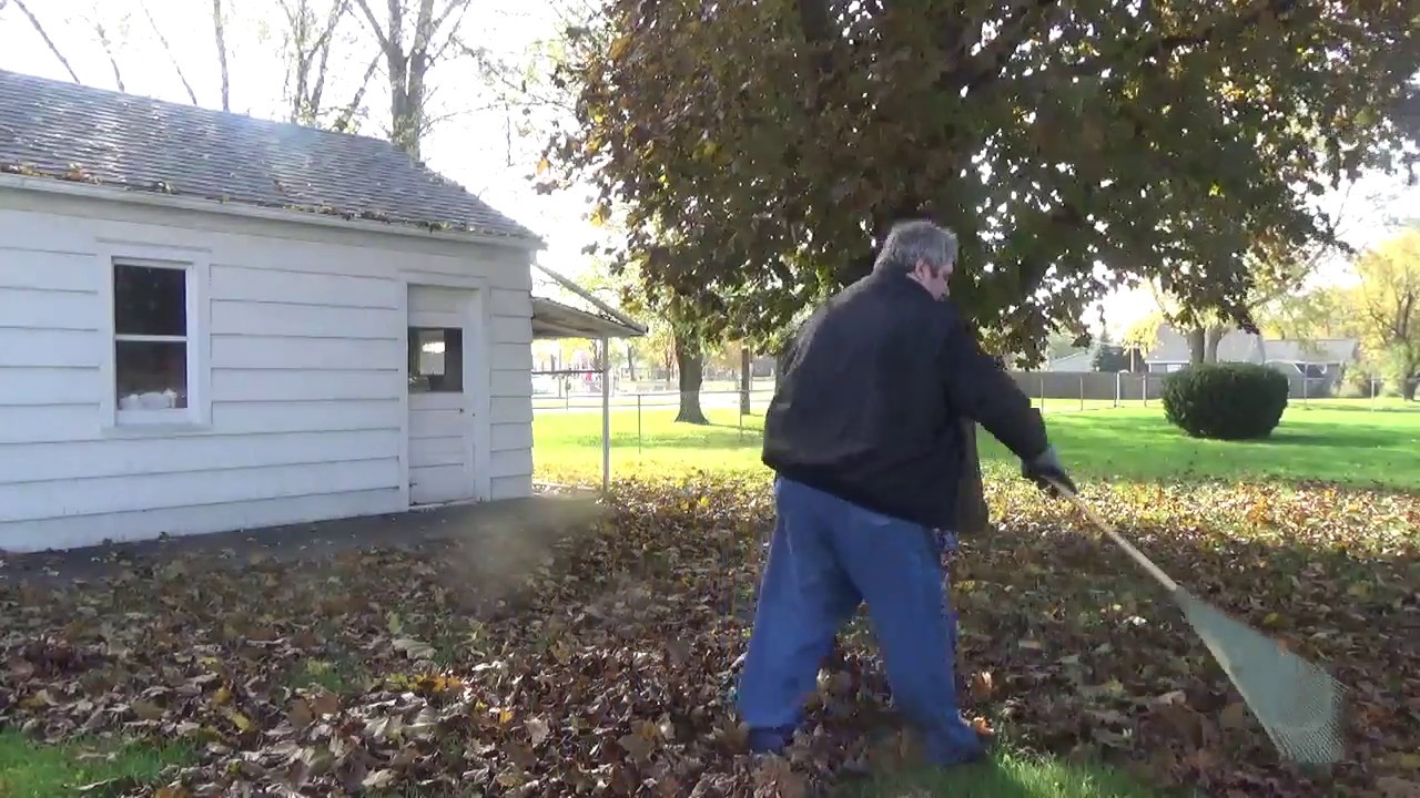 Raking Autumn Leaves