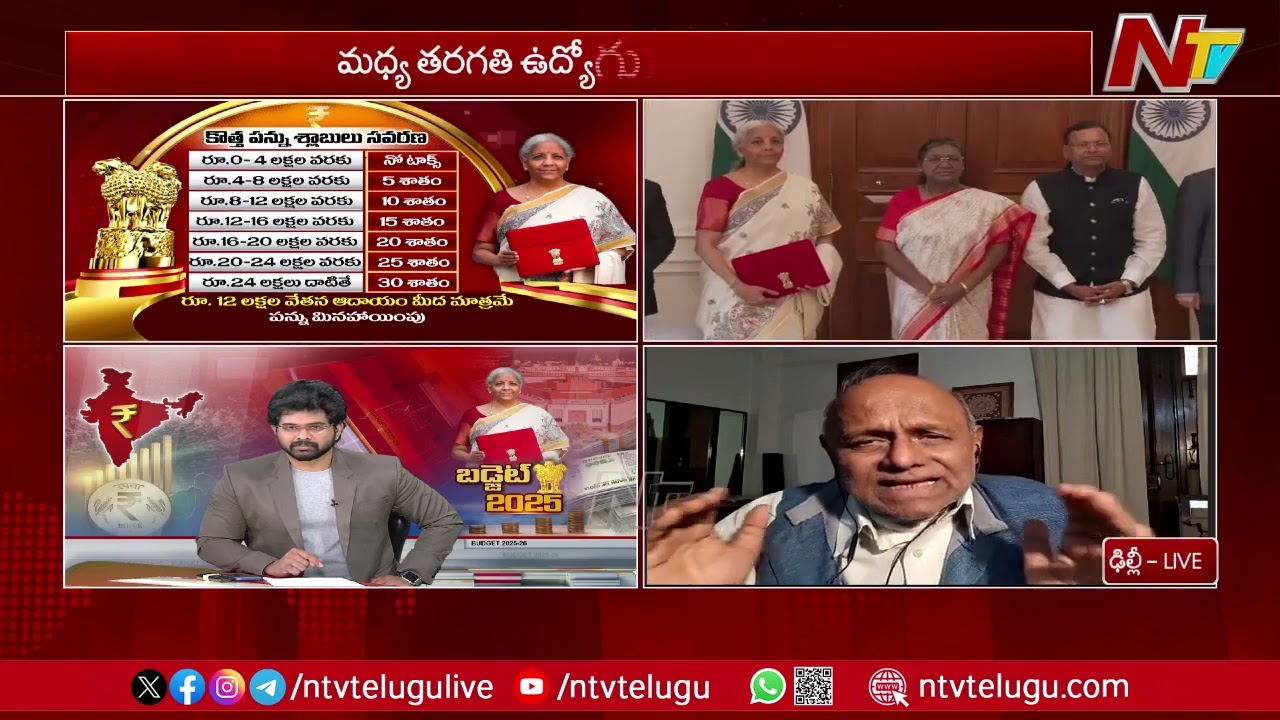 ఇది ఎవరికి లాభం? | Financial Expert Pentapati Pullarao Analysis on New Budget 2025-26 | Ntv