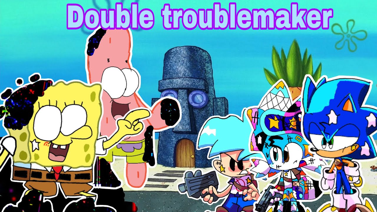 Fnf x pibby/pibby concept/Double troublemaker/fnf glitched legends/learning with pibby