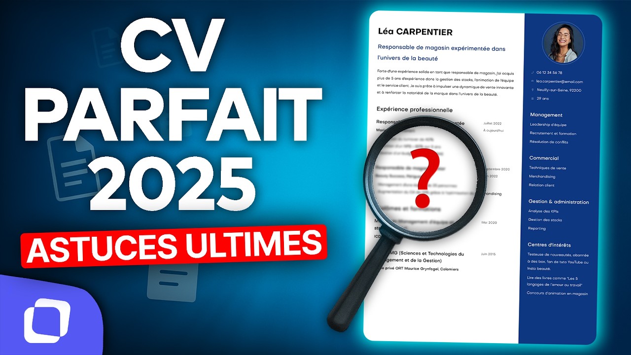 🎯 Analyse du CV Parfait : Décroche LE Job de Tes Rêves en 2025 (Astuces & mots-clés ATS)