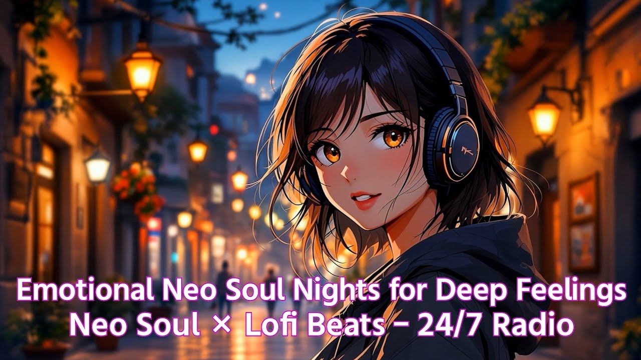 Emotional Neo Soul Nights for Deep Feelings : Neo Soul &times; Lofi Beats &ndash; 2H Live Mix