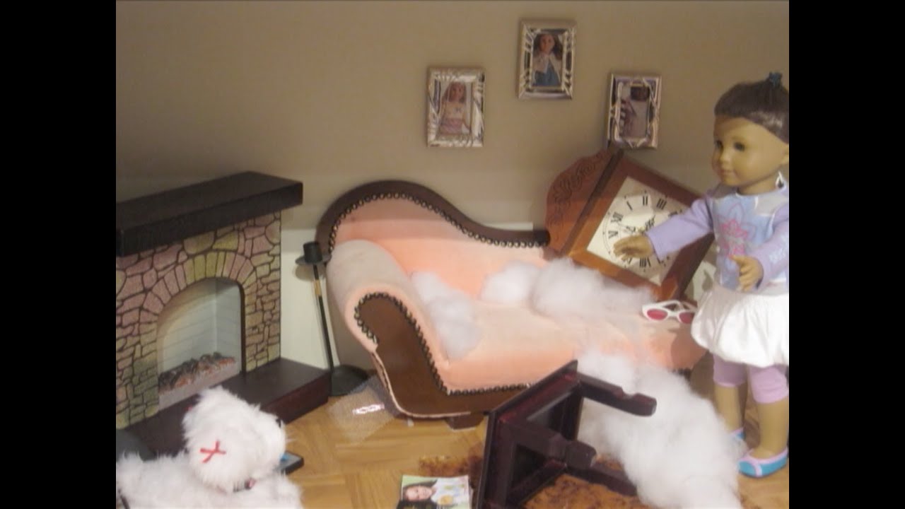 UH OH! New PUPPY! AGSM American Girl Stop Motion