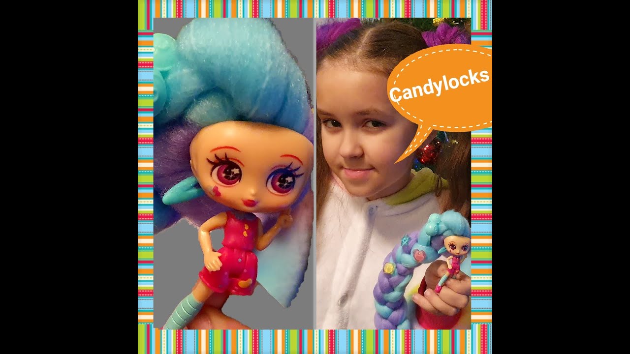 Кукла Candylocks, волосы, как сахарная вата