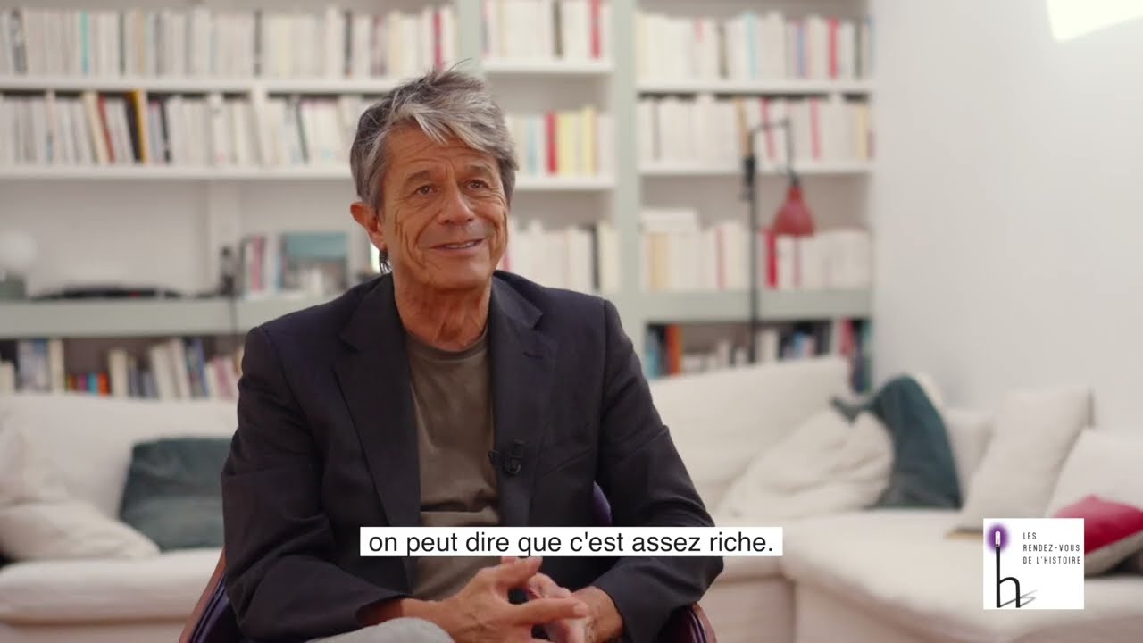 Interview d'Emmanuel Carrère par les Rendez-vous de l'histoire