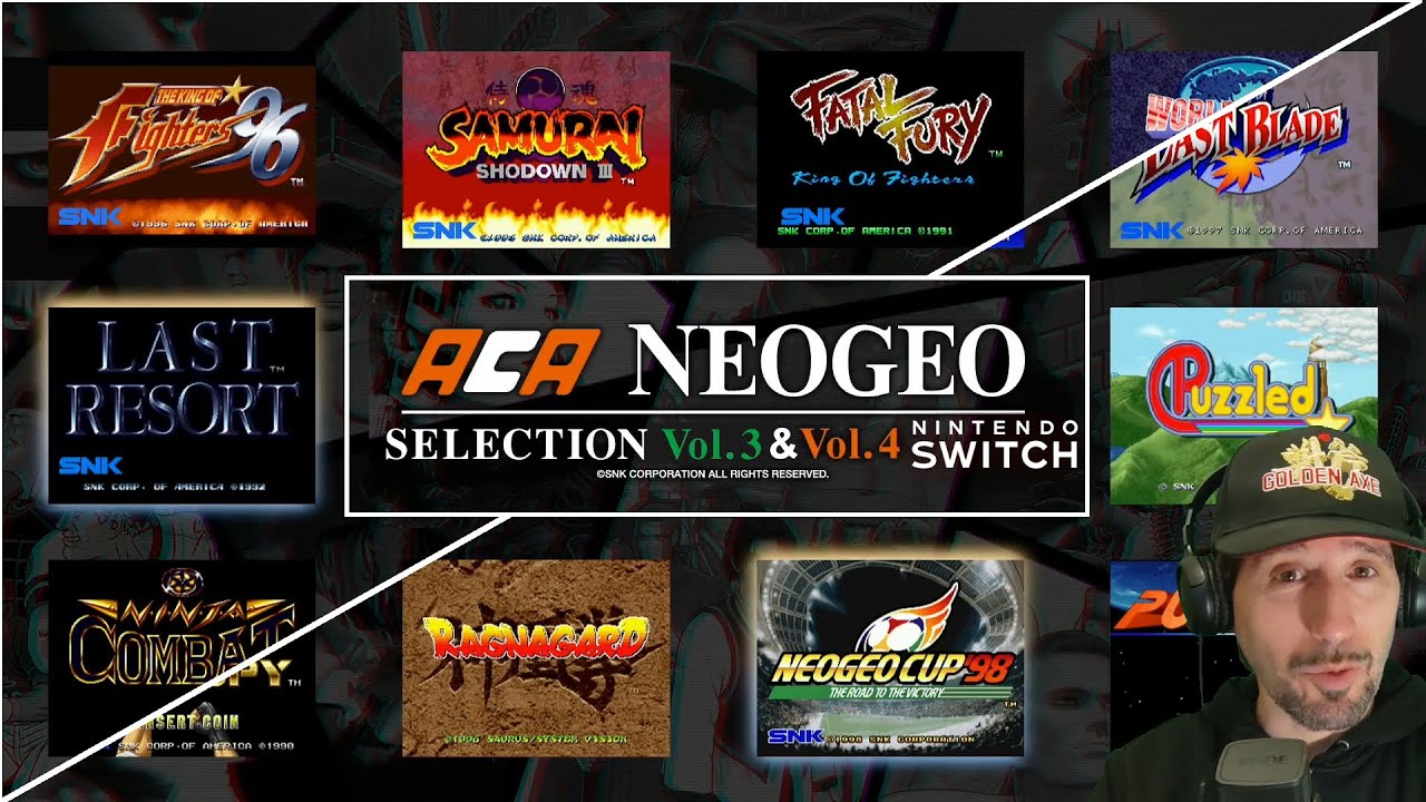 ACA NEO GEO SELECTION VOL 3 & 4 SWITCH - GAMEPLAY DECOUVERTE