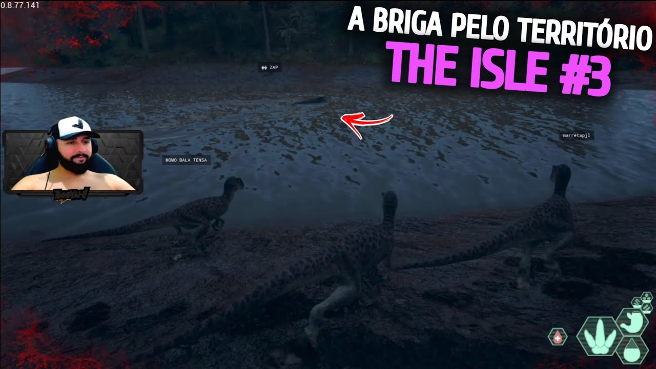 ELES DOMINARAM O TERRITÓRIO DOS JACARÉS! - The Isle #3 Ft: Morais, Marreta, Zap e Jamaika
