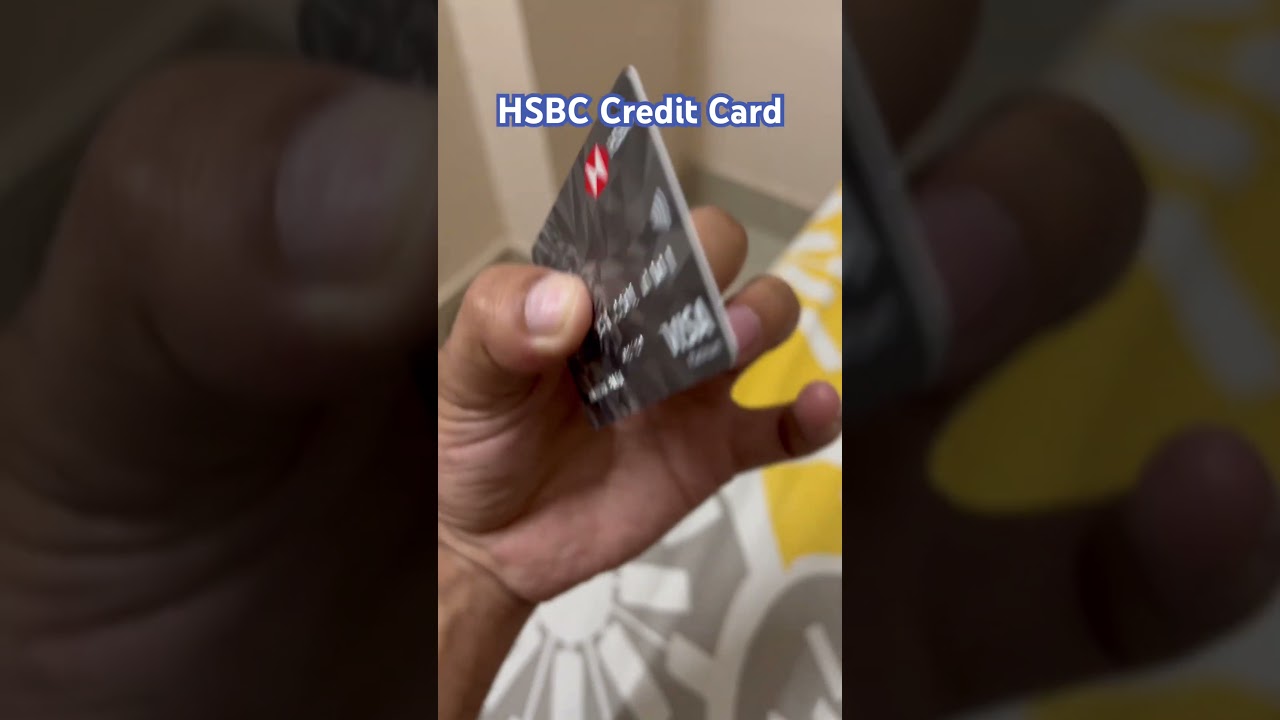 HSBC Platinum Credit Card Life time Free Limit 110000 #HSBC #bank
