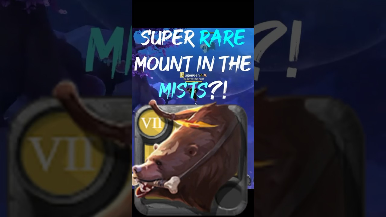 Super Rare Mount In Red Zone?! | Albion Online | #shorts #albiononline