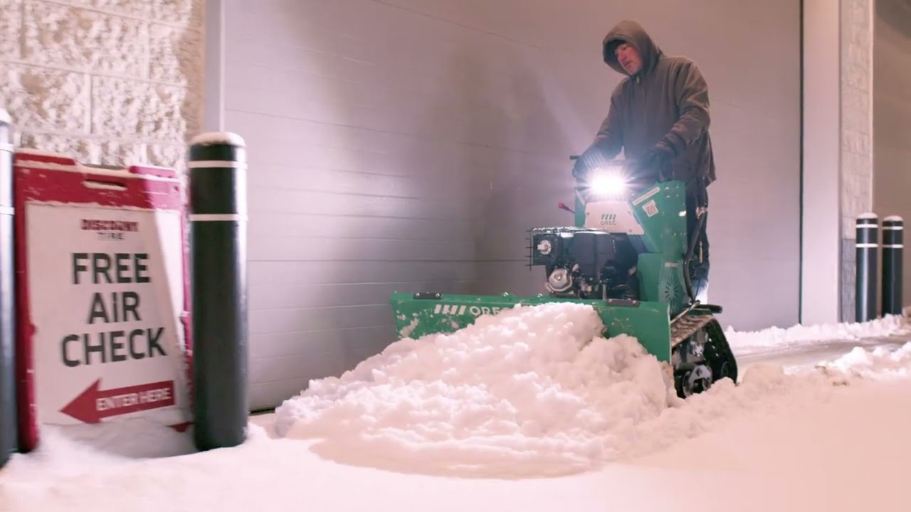 Whenever the Snow Falls, the Snow Rhino Gets to Work