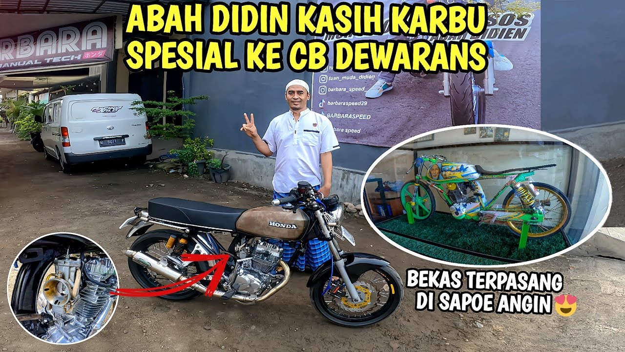 NGERI❗️KARBU BEKAS SAPOE ANGIN DIKASIHKAN ABAH DIDIN KE CB DEWARANS || SUARANYA JADI MAKIN GAHAR ‼️