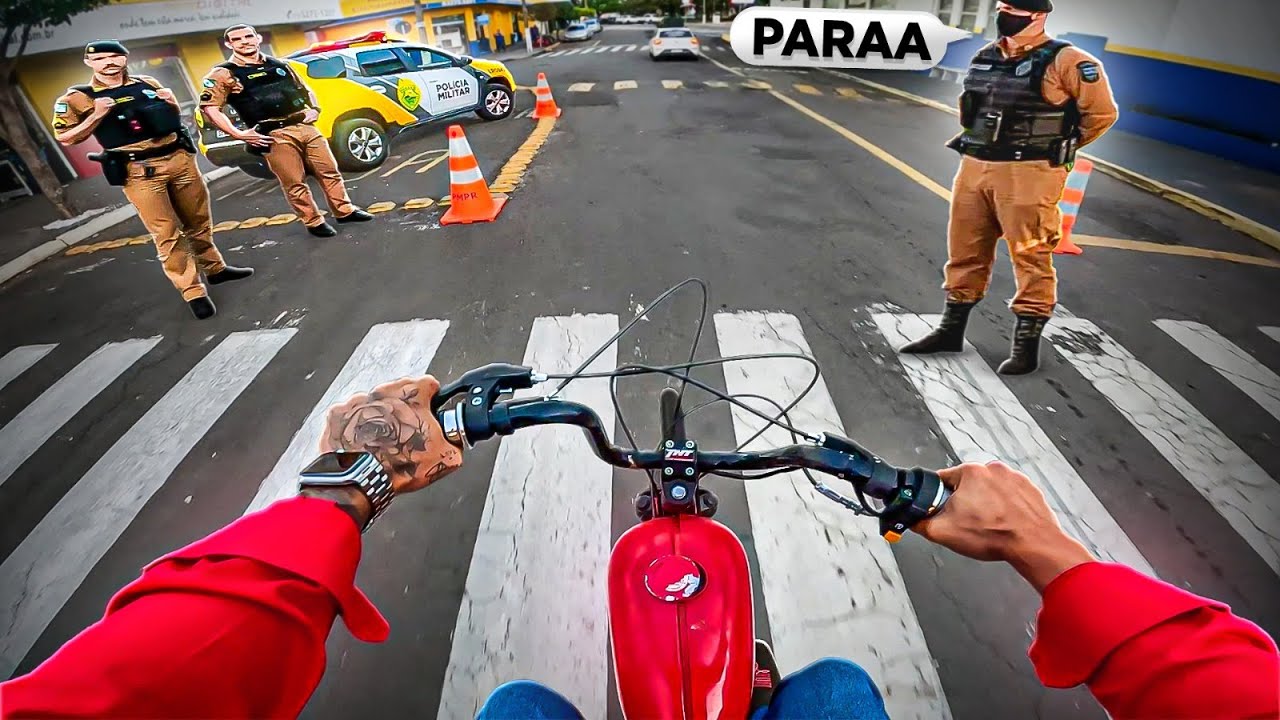 🚨DEU RUIM COM A BICICLETA MOTORIZADA INDO EMBORA🚨