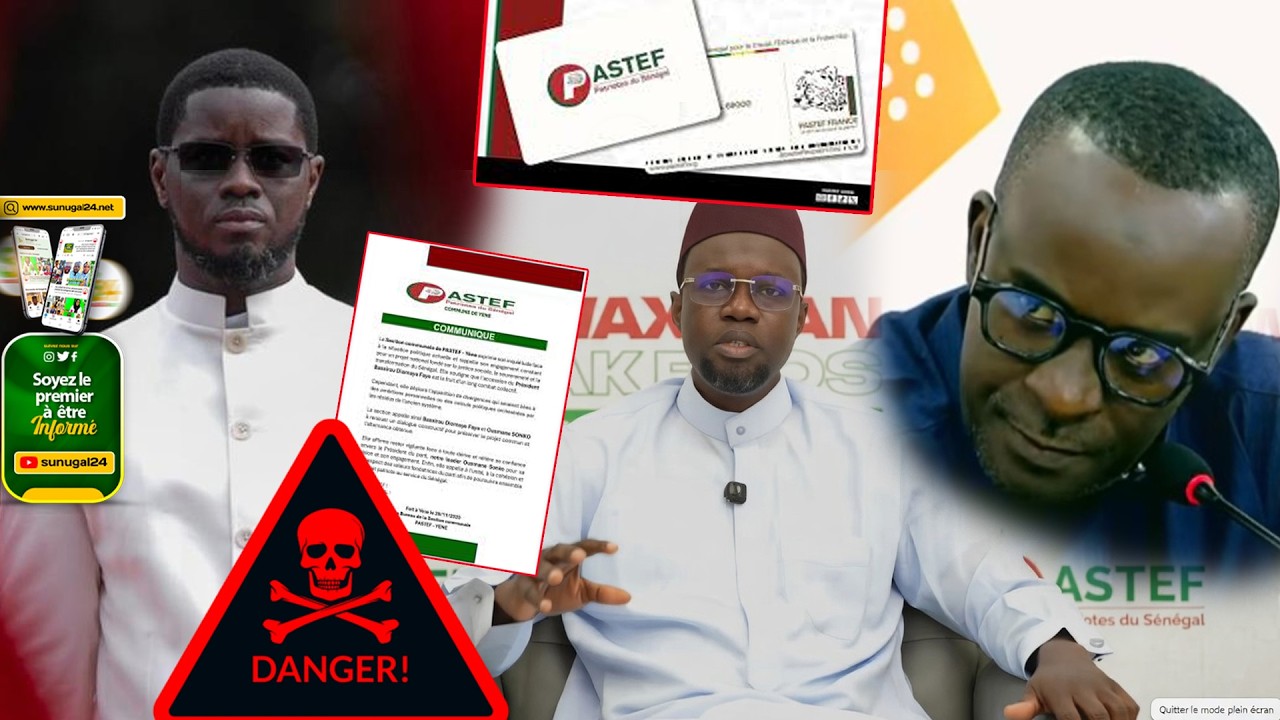 Le piège de Sonko - La circulaire qui fragilise Diomaye : Le plan secret pour reprendre le contrôle