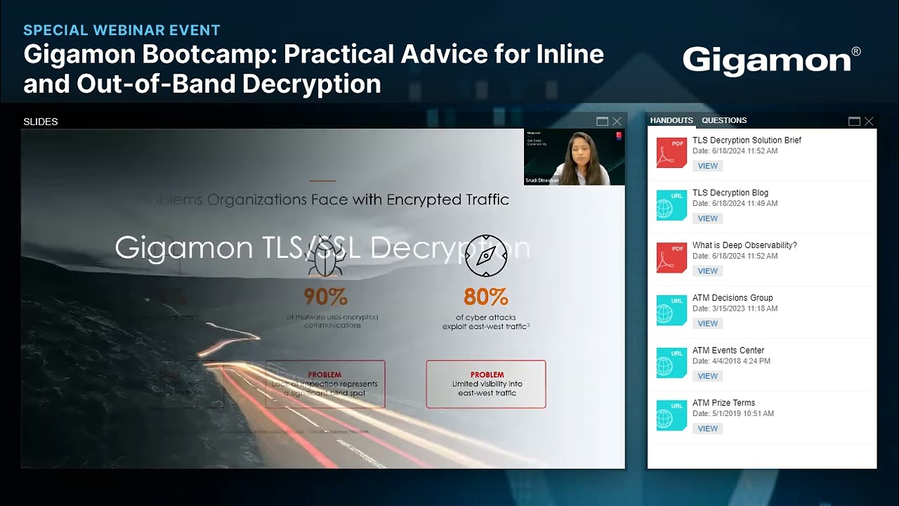 Gigamon Bootcamp: Practical Advice for Inline and Out-of-Band Decryption