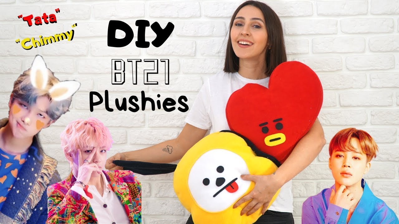 DIY BTS Yastıkları / Plushies / Size Hediyem Var!