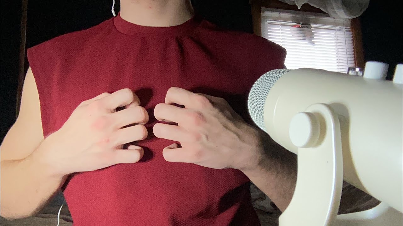 Textured Tank Top Scratching