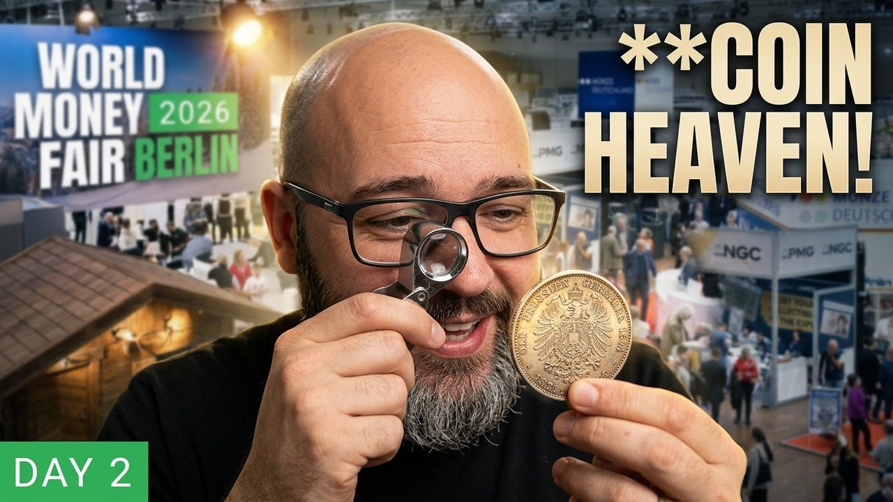 Day 2 - Inside the World Money Fair Berlin 2026 – Coin Collector Heaven!