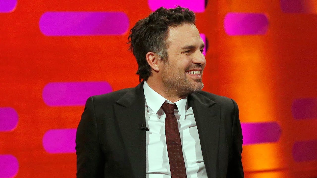 James McAvoy and Mark Ruffalo unicycle - The Graham Norton Show: Series 16 Episode 13 - BBC