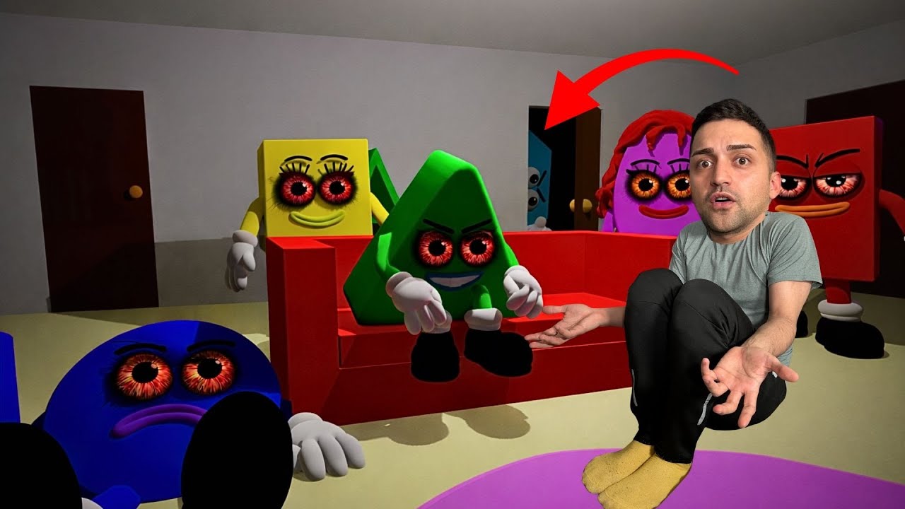 GEOMETRİ ŞEKİLLERİ PEŞİMİ BIRAKMIYOR! ( Save the Shapes )