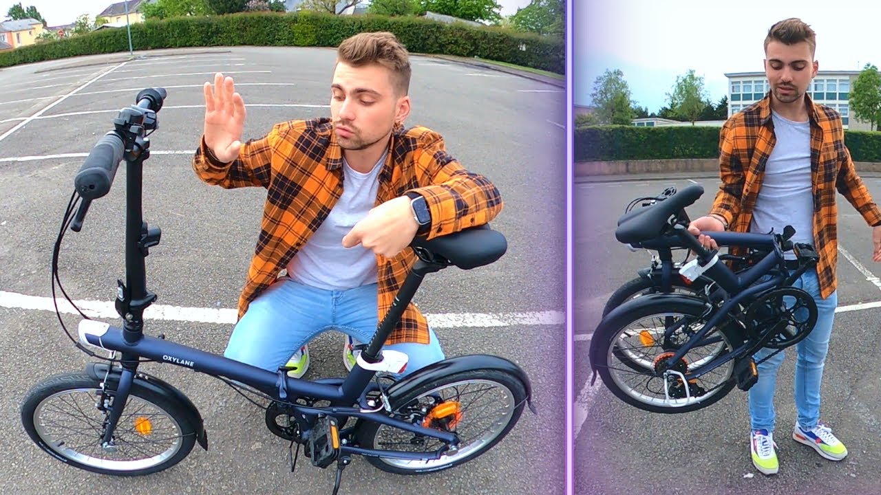 MON NOUVEAU VÉLO PLIANT ! ( BTWIN TILT 500 ) - Test et avis