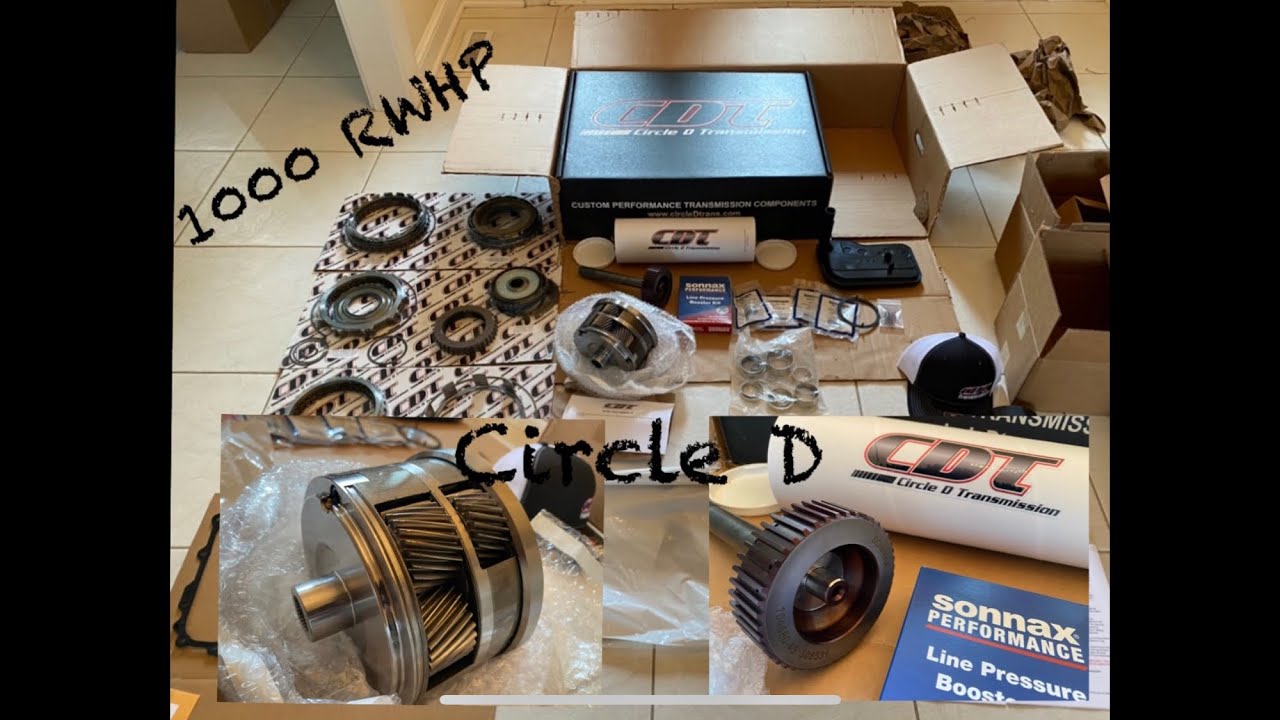 Комплект для восстановления трансмиссии Circle D 6L80 Performance — 1000 RWHP, уровень 4! (Распак...