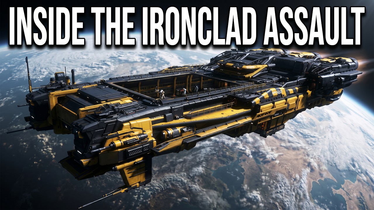 Wycieczka statkiem szturmowym Ironclad i festiwal owad&oacute;w &ndash; Star Citizen 4.8 PTU
