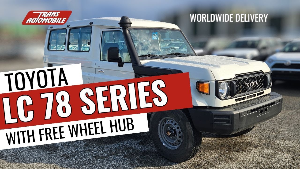 Toyota LC78 with roof rack & free wheel hub - 13 seater with off-road capabilities!