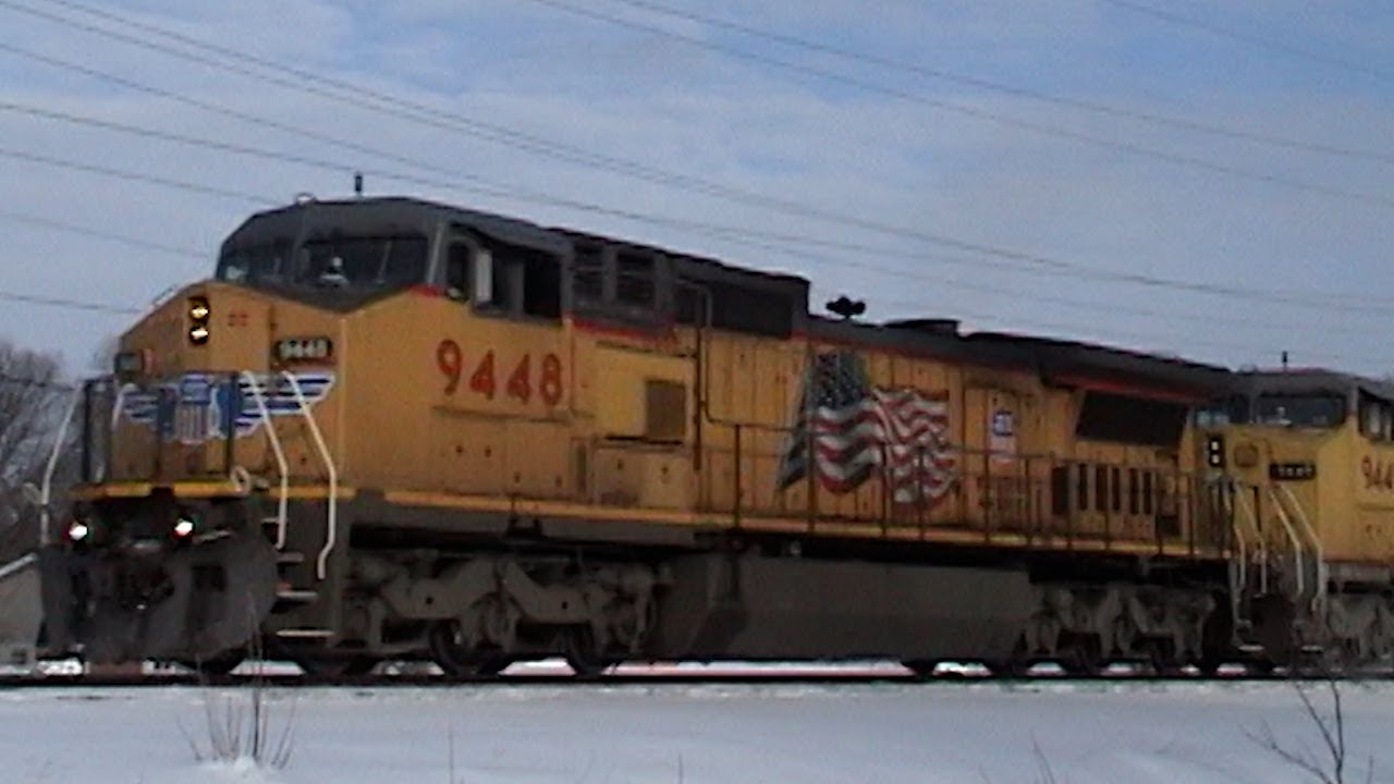 UP Adams/CN Waukesha Subs 1/28-30, 2011 - UP Manifest w/C41-8Ws, CN 200-Car All-Rail Taconite Loads!