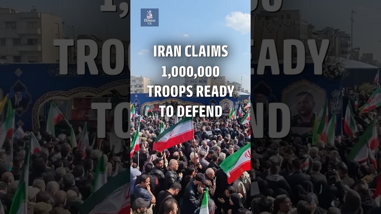 Iran Says 1 Million Fighters Ready for a Ground Invasion #news #trump #iranwar #iran #military