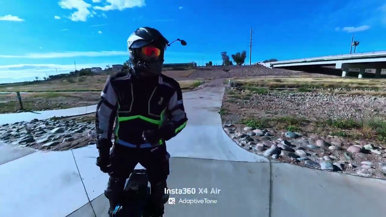 Morning ride north on Skunk Creek
