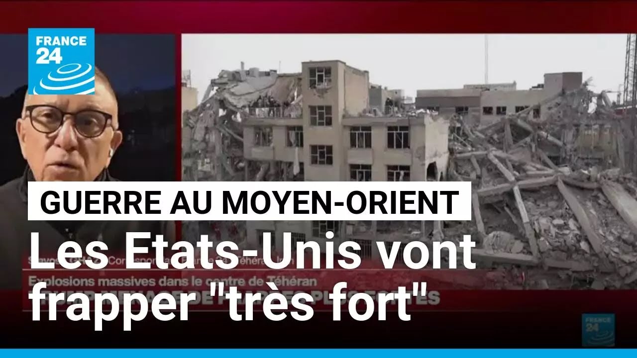 Guerre au Moyen-Orient : Trump affirme que les Etats-Unis frapperont l'Iran 